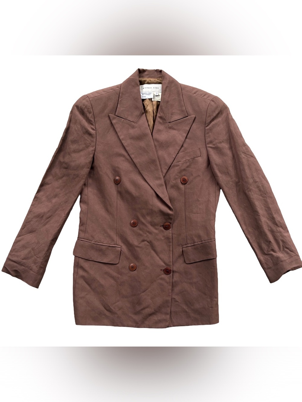 Rare Michael Kors Sample Double-Breasted Blazer | Size 8